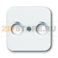 Накладка для TV-FM розетки, альпийский белый ABB 2CKA001724A4326