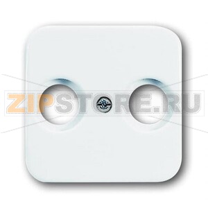 Накладка для TV-FM розетки, альпийский белый ABB 2CKA001724A4326 