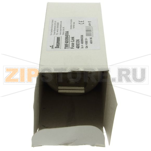 Предохранитель, 400 A, AC 660 В, DC 460 В, 80 кА, BS88/B4, 60x137 мм, gM, BS Eaton 400M450A 660V 