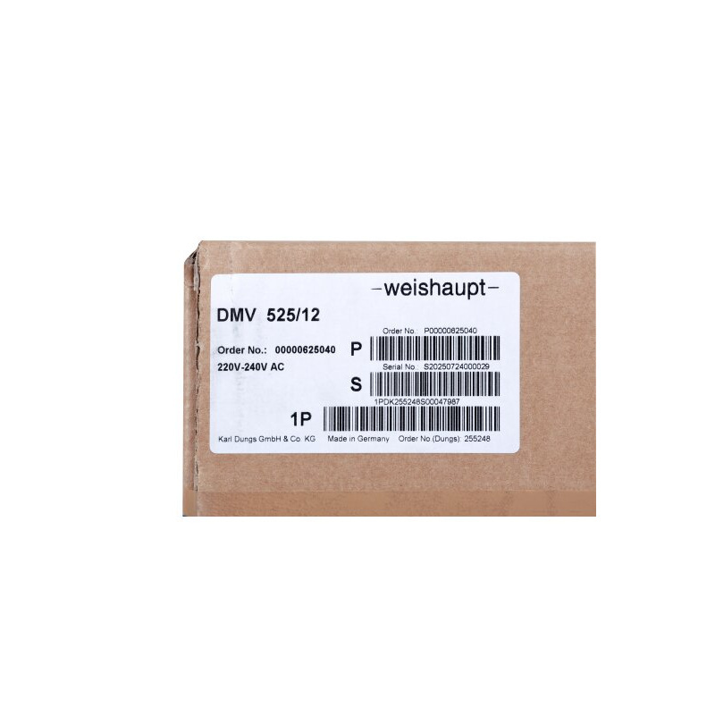 Клапан электромагнитный, газовый Weishaupt DMV 525/12 
