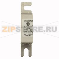 Предохранитель, 100 A, AC 690 В, 200 кА, DIN 000, 21x40x100 мм, aR, DIN, IEC Eaton FUSE 100A 69