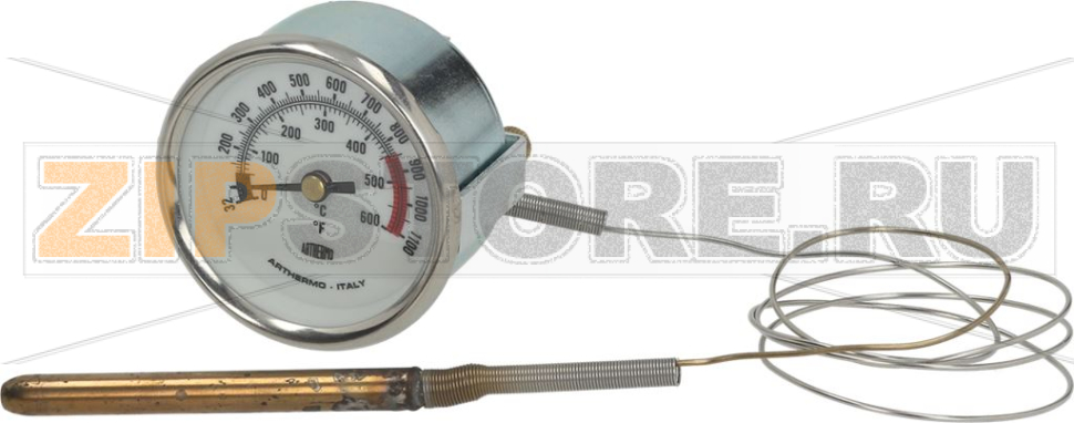 ТЕЛЕТЕРМОМЕТР БЕЛЫЙ Ø 60 ММ 0-600°C 