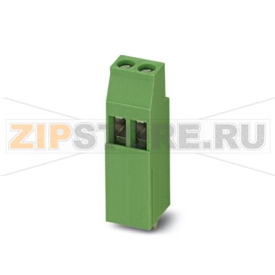 Клеммы для печатного монтажа Phoenix Contact MK3DSH 3/ 2-5,08-EX Номинальный ток: 24 А, Номинальное напряжение: 320 В, Номинальный ток (Ex): 20 А, Номинальное напряжение (Ex): 176 В, Размер шага: 5,08 мм, Полюсов: 2, Тип подключения: Винтовые зажимы, Монтаж: пайка, Направление подключения, проводник / печатная плата: 0 °, Цвет: зеленый, Возможна установка в ряд модулей с различным количеством полюсов (контактов)!.Минимальный заказ: 50 шт.Упаковка: 50 шт.