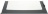 GLASS DOOR COMPLETE RH 398x692 mm