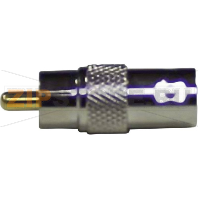 Разъем BNC, штекер RCA, 1 шт TRU Components 741108 