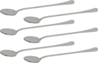 PACK OF 6 MILK SPOONS STAINLESS STEEL