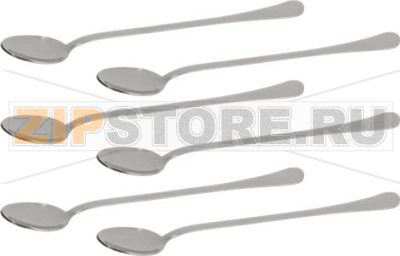 PACK OF 6 MILK SPOONS STAINLESS STEEL 