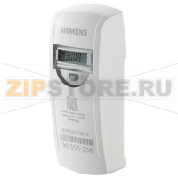 WHE542-0001S - Electronic heat cost allocator, double sensor, due date 12/31, meter reading by walk-by: Monthly, S-mode Siemens WHE542-0001S