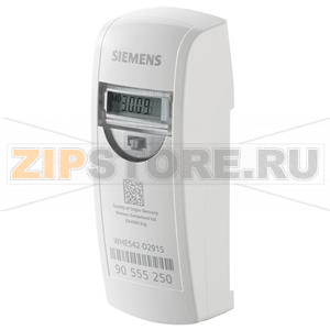 WHE542-0001S - Electronic heat cost allocator, double sensor, due date 12/31, meter reading by walk-by: Monthly, S-mode Siemens WHE542-0001S 
