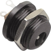Штекер низковольтный 2.5 мм, 5 мм, 1 шт TRU Components 1582380