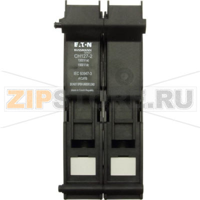 Разъединитель с предохранителем, 63 A, AC 1500 В, DC 1500 В, AC20B, DC20B, 2P, IEC Eaton FUSEHOLDER 
