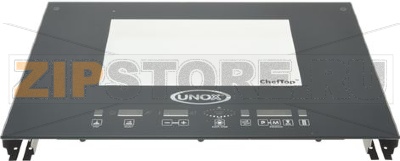 EXTERNAL GLASS OVEN DOOR KIT 572x423 mm 