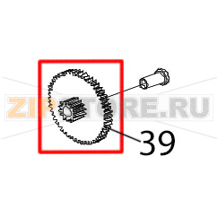 Gear wheel 0.5x54-14 Zebra TTP-2010 Gear wheel 0.5x54-14 Zebra TTP-2010Запчасть на деталировке под номером: 39