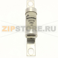 Предохранитель, 100 A, AC 500 В, 80 кА, BS88/A4, 25x110 мм, gL/gG, BS Eaton 100AMP 500V AC BS88 g