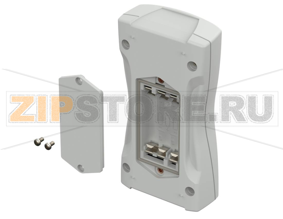 Корпус ручной с отсеком для 3 батареек микро (AAА), 140.3x72.9x31.3 мм, IP 65 Bopla BS 504 F-7035 