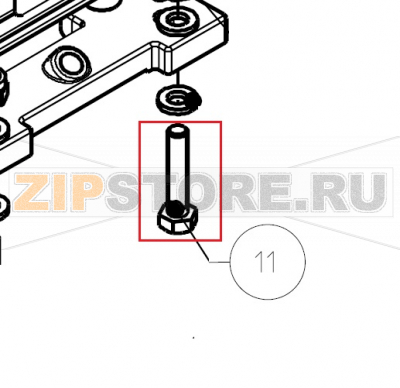 Vite testa esagonale M6x30 8.8 Zn UNI 5739 Imesa ES 10                            Vite testa esagonale M6x30 8.8 Zn UNI 5739 Imesa ES 10Запчасть на сборочном чертеже под номером: 11Название запчасти на итальянском языке: Vite testa esagonale M6x30 8.8 Zn UNI 5739 Imesa ES 10