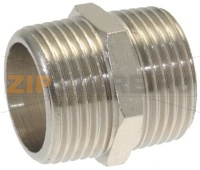 НИКЕЛИРОВАННЫЙ ПАТРУБОК Ø 1"M-1"M