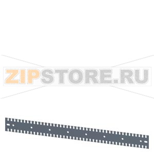 SIVACON, mounting rail, serrated, L: 800 mm, zinc-plated Siemens 8MF1080-2HC13-0 