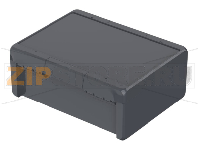 Корпус, 239x300x120 мм, поликарбонат UL 94 V0, одноцветный Bopla B 233012 PC-V0 7024 