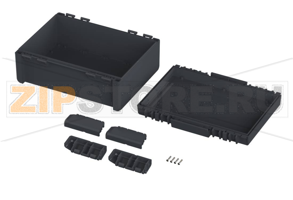 Корпус, 239x300x120 мм, поликарбонат UL 94 V0, одноцветный Bopla B 233012 PC-V0 7024 