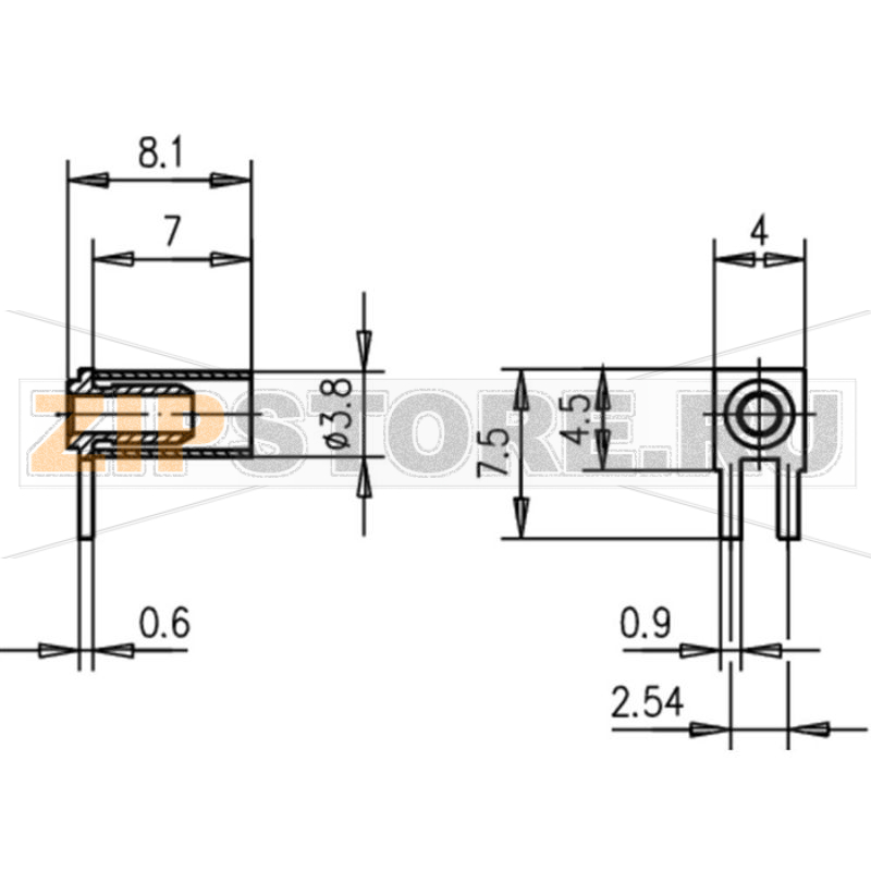 Соединение кабельное, 1 шт Telegärtner H01000A0191 