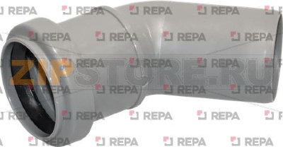 EXHAUST SLEEVE 45° WITH GASKET HT 