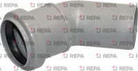 EXHAUST SLEEVE 45° WITH GASKET HT