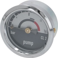 PRESSURE GAUGE FOR PUMP ø 43 mm 0÷16 bar