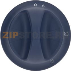 KNOB BLUE ø 76 mm SILK SCREEN PRINTING 