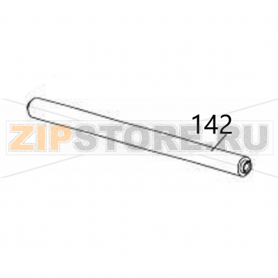 Shaft (support) Sato DR308e Shaft (support) Sato DR308eЗапчасть на деталировке под номером: 142Название запчасти на английском языке: Shaft (support) Sato DR308e.