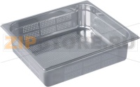 TRAY ST./STEEL GN 2/3 354x325xH100 mm