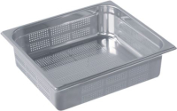 TRAY ST./STEEL GN 2/3 354x325xH100 mm