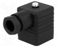 Разъем питания прямоугольный 16 А, 250 В, 4 контакта Hirschmann GDM 3009 BLACK
