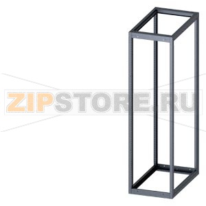 SIVACON, Supporting structure, for standard Empty enclosure, H: 2200 mm, W: 600 mm, T: 1000 mm, zinc-plated Siemens 8MF1260-2GS30 