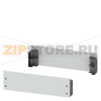SIVACON, Base, for cabinets with front and rear door, H: 200 mm, W: 900 mm, RAL 7035 Siemens 8MF1290-2CR