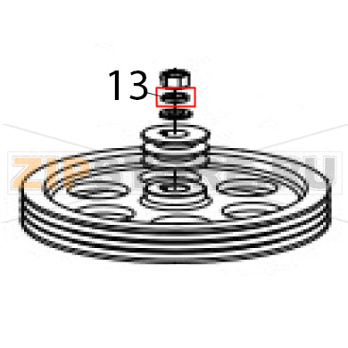 Spring washer Hurakan HKN-20SN Spring washer Hurakan HKN-20SNЗапчасть на деталировке под номером: 13