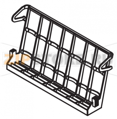 Inclinatore per cesti in plastica da mm. 400x400 Aristarco AC20 Inclinatore per cesti in plastica da mm. 400x400 Aristarco AC20Запчасть на деталировке под номером: 00001877Название запчасти Aristarco на итальянском языке: Inclinatore per cesti in plastica da mm. 400x400 AC20.