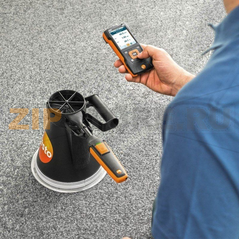 Комплект: измерительный прибор 440, крыльчатка: 100 мм, Bluetooth, кейс Testo 0563 4403 