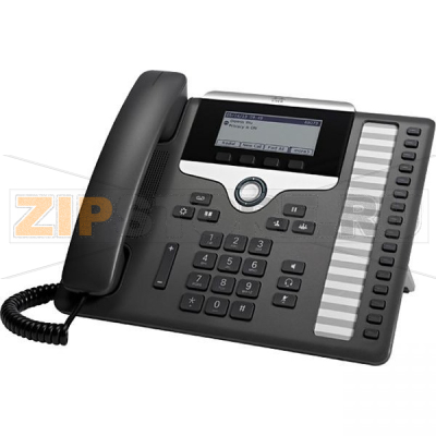 IP-телефон 2xFE, RJ-45 Cisco CP-7861-K9= 
