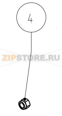 Dado autobloccante M5 Zn UNI 7473 Imesa LM 14                              Dado autobloccante M5 Zn UNI 7473 Imesa LM 14Запчасть на сборочном чертеже под номером: 4Название запчасти на итальянском языке: Dado autobloccante M5 Zn UNI 7473 Imesa LM 14