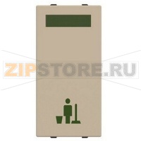 Светосигнализатор одномодульный с LED лампой, шампань ABB 3613.20