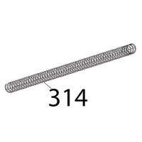 Molla astina 12, nettuno L=403 Sirman Palladio 350 Automec