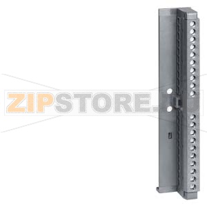 SIMATIC S7-300, 20-ПОЛЮСНЫЙ ФРОНТАЛЬНЫЙ СОЕДИНИТЕЛЬ ДЛЯ СИГНАЛЬНЫХ МОДУЛЕЙ, КЛЕММ С ВИНТОВЫМИ ЗАЖИМАМИ Siemens 6ES7392-1AJ00-0AA0 