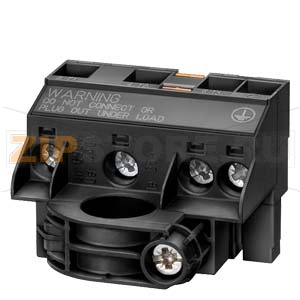 OUTGOING CONNECTOR, ДЛЯ TERMINAL МОДУЛЬ, ДЛЯ КОНТАКТОРОВ ТИПОРАЗМЕР S00/ S0 Siemens 3RT1900-4RE01 