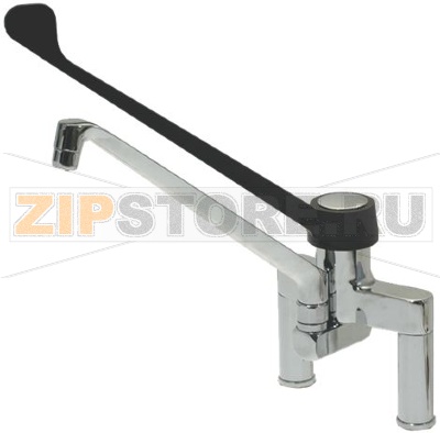 ОДНОРЫЧАЖНЫЙ СМЕСТИТЕЛЬ НА ДВА ОТВЕРСТИЯ 