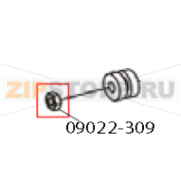 Nut M6M M2,5 Zebra TTP 1020