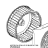 Motor fan D196 H81 39 blade nut M8 Unox XVC 055