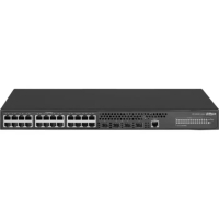 Коммутатор управляемый, 24 порта Dahua DH-AS4300-24GT4GF