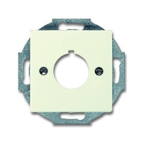 Накладка с суппортом для командно-сигнальных приборов, D=22.5 мм, слоновая кость ABB 1090.22