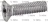 HEAD SCREW POZIDRIVE M5X40 - 200PCS